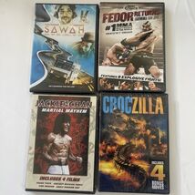 DVD Lot Of 4 Jackie Chan,  Croczilla, Sarah, Fedor Japan Wrestling New - $5.54