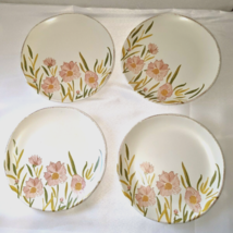 Threshold Melamine Salad Plates Floral Set of 4 - NEW IN BOX - £15.45 GBP