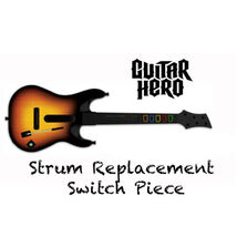 NEW GUITAR HERO WORLD TOUR STRUM STRUMMER SWITCH REPAIR XBOX 360 PS3 WII... - $8.86