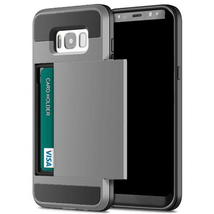 For Samsung S8 Card Holding Case GRAY - £5.31 GBP