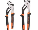 HORUSDY 2-Pliers Groove Joint pliers Set, 8 &amp; 10-Inch Adjustable Water P... - $29.99