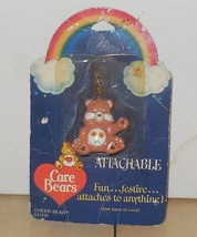 1984 American Greetings CARE BEARS Friendship Bear Attachable Vintage 80... - $14.36