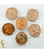 Stati Uniti Presidente Mint Medaglie Lincoln, Johnson, Eisenhower, Jfk, ... - €32,06 EUR