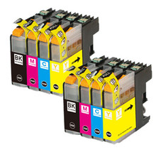 8P Xl Ink Cartridges Fits Brother Lc103 Lc101 Mfc-J650Dw Mfc-J245 Mfc-J4410Dw - £19.53 GBP