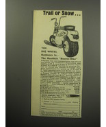 1969 Heathkit Boonie-Bike Ad - Trail or snow - £14.55 GBP