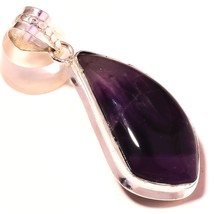 African Amethyst Gemstone Handmade Fashion Ethnic Pendant Jewelry 1.90&quot; SA 4532 - £4.81 GBP