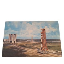 Postcard John F Kennedy Space Center NASA Apollo 4 Florida Chrome Unposted - £5.42 GBP