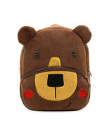 Anykidz 3D Coffee Bear Backpack Cute Animal With Cartoon Designs Childre... - £32.31 GBP