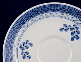 Royal Copenhagen Tranquebar Blue Demitasse Saucer Only 992-1190 Denmark - £3.73 GBP