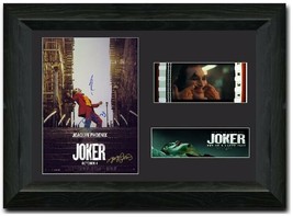 Joker 35 mm Cast Signed Film cell Display Stunning Joaquin Phoenix NEW S2 - £14.05 GBP