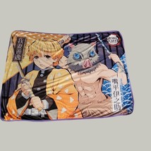 Demon Slayer Throw Blanket Plush Zenitsu &amp; Inosuke Approximately 46&quot; x 60&quot; - £15.43 GBP