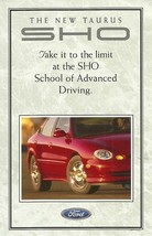 1996 Ford TAURUS SHO Advanced Driving School sweepstakes brochure folder 96 - $6.00