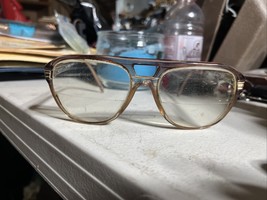 Gucci GG  140 1104 32l Vintage Sofyl Amber Glasses FRAMES ONLY. See Pictures. - $18.70