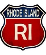 Rhode Island Highway Shield Novelty Metal Magnet - $20.35 CAD
