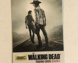 Walking Dead Trading Card #01 01 Andrew Lincoln Chandler Riggs - $1.97