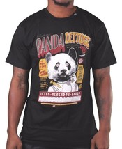 LRG Lifted Research Group Mens White or Black Smoking Panda Lettuce T-Sh... - $14.98