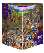 NEW Heye Jigsaw Puzzle Adults 1000 Pieces 29920 Bunny Battles - $40.27 CAD