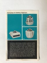 Devilbiss vaporizer humidifier instructions for 133 135 and 145 - £5.45 GBP