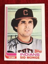 Sid Monge Cleveland Indians 1982 Topps - #601 MINT - £1.57 GBP