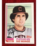 Sid Monge Cleveland Indians 1982 Topps - #601 MINT - £1.54 GBP