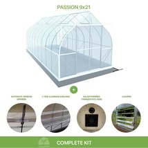 Greenhouse Kit ClimaPod PASSION 9×21 With 4-mm Polycarbonate - £2,530.90 GBP+