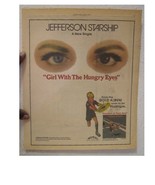 Jefferson Starship Trade Ad  Single &#39;Girl With The Hungry Eyes&#39; Airplane... - $497.38 MXN