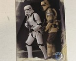 Rogue One Trading Card Star Wars #27 Imperial Forces Take Cover - $1.97