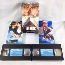 Titanic - 1997 - VHS Tape -Leonardo DiCaprio - Used. - £11.73 GBP
