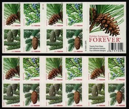 Holiday Evergreens Booklet Pane of 20  -  Stamps Scott 4481b - $52.16