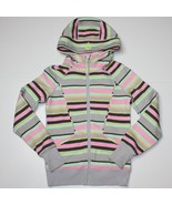 Ivivva by Lululemon Girl&#39;s Good In the Hood Stripe Hoodie Sweatshirt Top... - £19.95 GBP