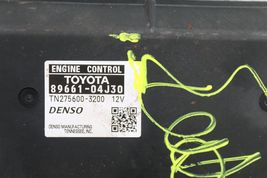 Toyota Engine Control Module Computer Unit ECM ECU 89661-04J30, TN275600-3200 image 2