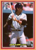 San Francisco Giants Jack Clark 1984 Donruss Action All Stars #31 nr mt ! - $0.50