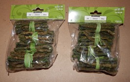 Decorative Fillers Ashland Crafts Fall Dried Decor 3 1/2&quot; Long Sticks 2p... - $6.49