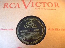 Benny Goodman &amp; Orch. 10&quot; 78 rpm - Somebody Loves Me / Jam Session - £10.95 GBP