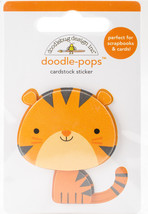 Doodlebug Doodle-Pops 3D Stickers -At The Zoo Tommy Tiger - £5.32 GBP