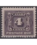 ZAYIX Canada J3 MH 4c violet First Postage Due perf 12 121022S156 - £38.85 GBP