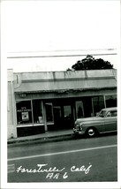 RPPC Forestville, California Post Office Street View UNP Postcard - £7.29 GBP