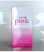Pink Silicone Lubricant Glass Bottle Easy Washing w/ Vitamin E. Aloe Ver... - $574.99 MXN