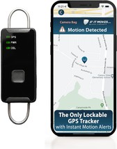 Instant Motion Detector with GPS Tracking with Lock Loops 1 Month Free S... - £28.24 GBP