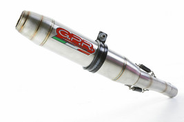 GPR Exhaust Honda CBR300R 2014 2015 2016 Homologated Slip-On Deeptone Inox - £311.04 GBP