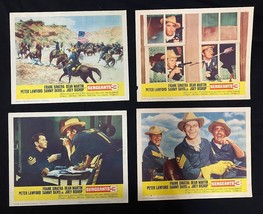 Seargeants 3 Set of 8 Original Lobby Cards 1962- Sinatra- RAT PACK- Dean Martin - £144.19 GBP