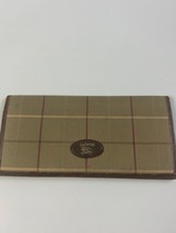 Vintage Burberry Check Canvas Leather Long Wallet - £74.57 GBP
