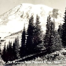 RPPC Mount Rainier From Mazama Ridge Ellis 1920s Washington Pacific NW PCBG6C - £23.48 GBP