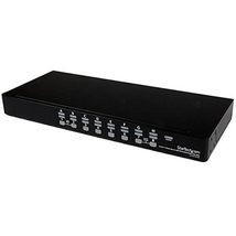 StarTech.com 16 Port Rackmount USB KVM Switch Kit with OSD and Cables - 1U, TAA  - £674.75 GBP