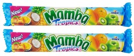 Storck Mamba Tropics Variety Fruit Chews Made In EUROPE- 2 pack- Free Shipping - £6.95 GBP