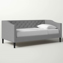 Twin size Modern Grey Fabric Upholstered Button-Tufted Daybed - $9,852.25 MXN