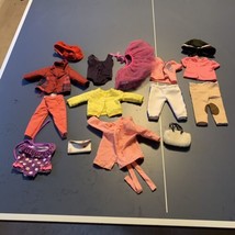 Lot Of 37 Pieces Of 18” Doll Clothes Shoes Outfits Our Generation OG And Others - £38.78 GBP
