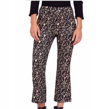 Free People Womens 6 Multicolor Side Zip Kick Flare Casual Cropped Pants NWT X72 - £38.53 GBP