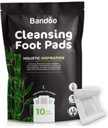 Bandoo Original Deep Cleansing Foot Pads Rana Pads Premium Natural Bambo... - $44.77