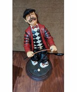 Frustrated Male Golf Missed Statue Display Sports Theme Decor Peter Mook... - $3,392.30 MXN